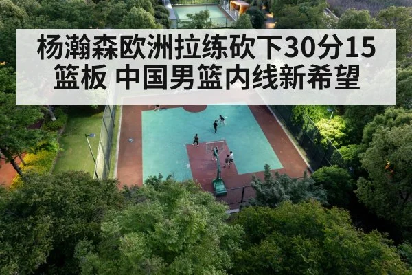 杨瀚森欧洲拉练砍下30分15篮板 中国男篮内线新希望